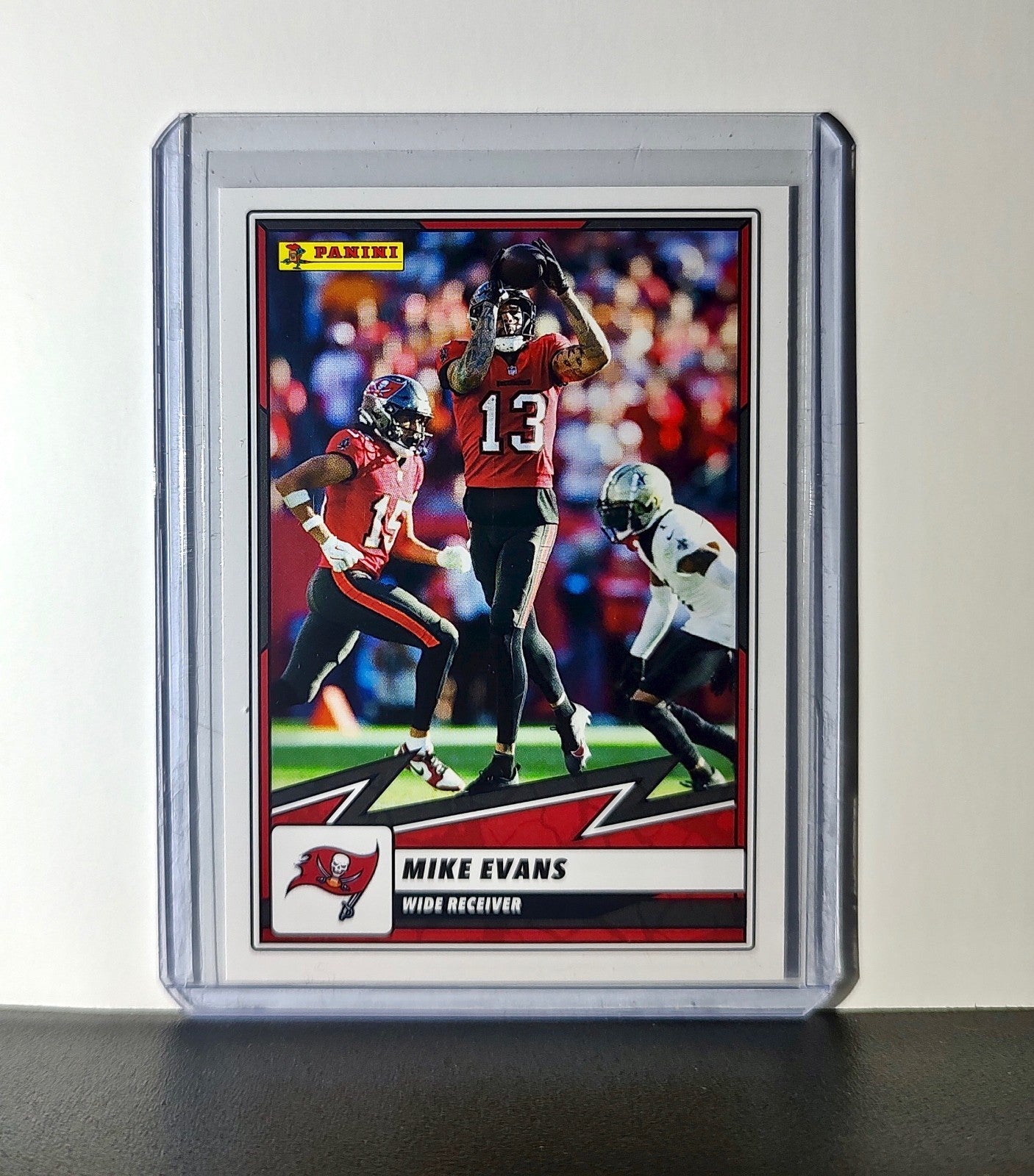 Mike Evans 2025 Panini NFL #51 Sticker Card Tampa Bay Buccaneers