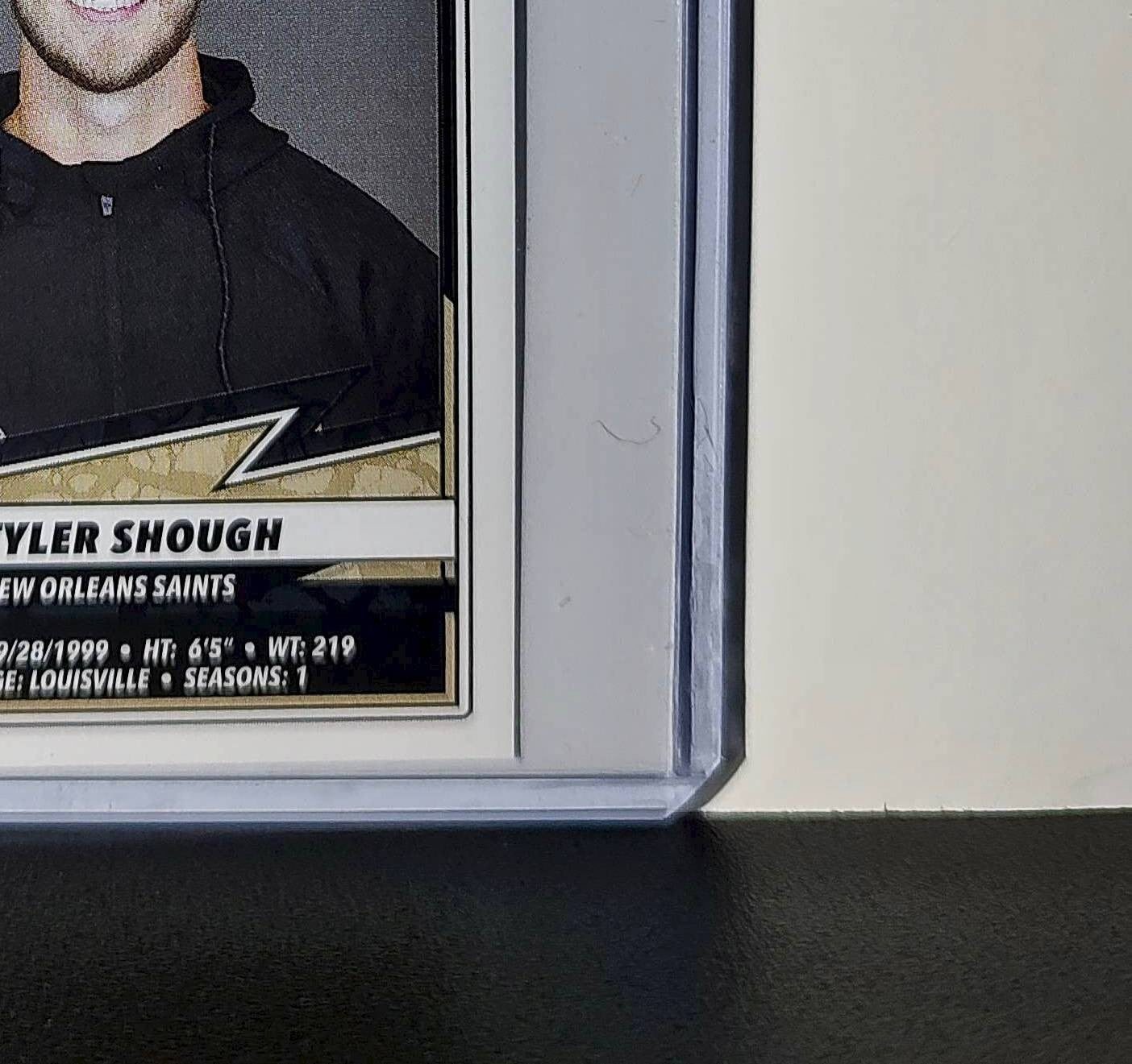Tyler Shough Rookie 2025 Panini NFL #456 Sticker Saints