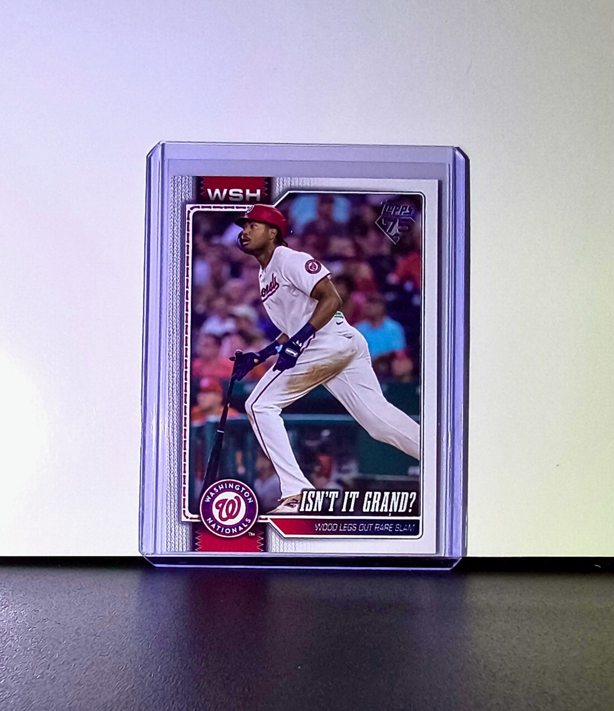 James Wood 2026 Topps Update MLB #US190 Card Washington Nationals