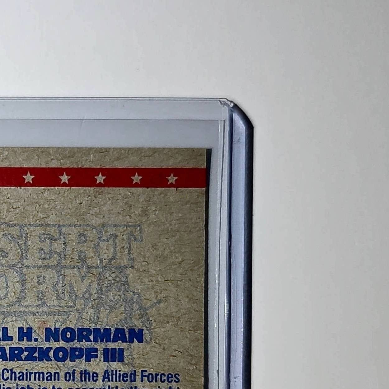 General H. Norman Schwarzkopf 1991 Topps Desert Storm #4 Card