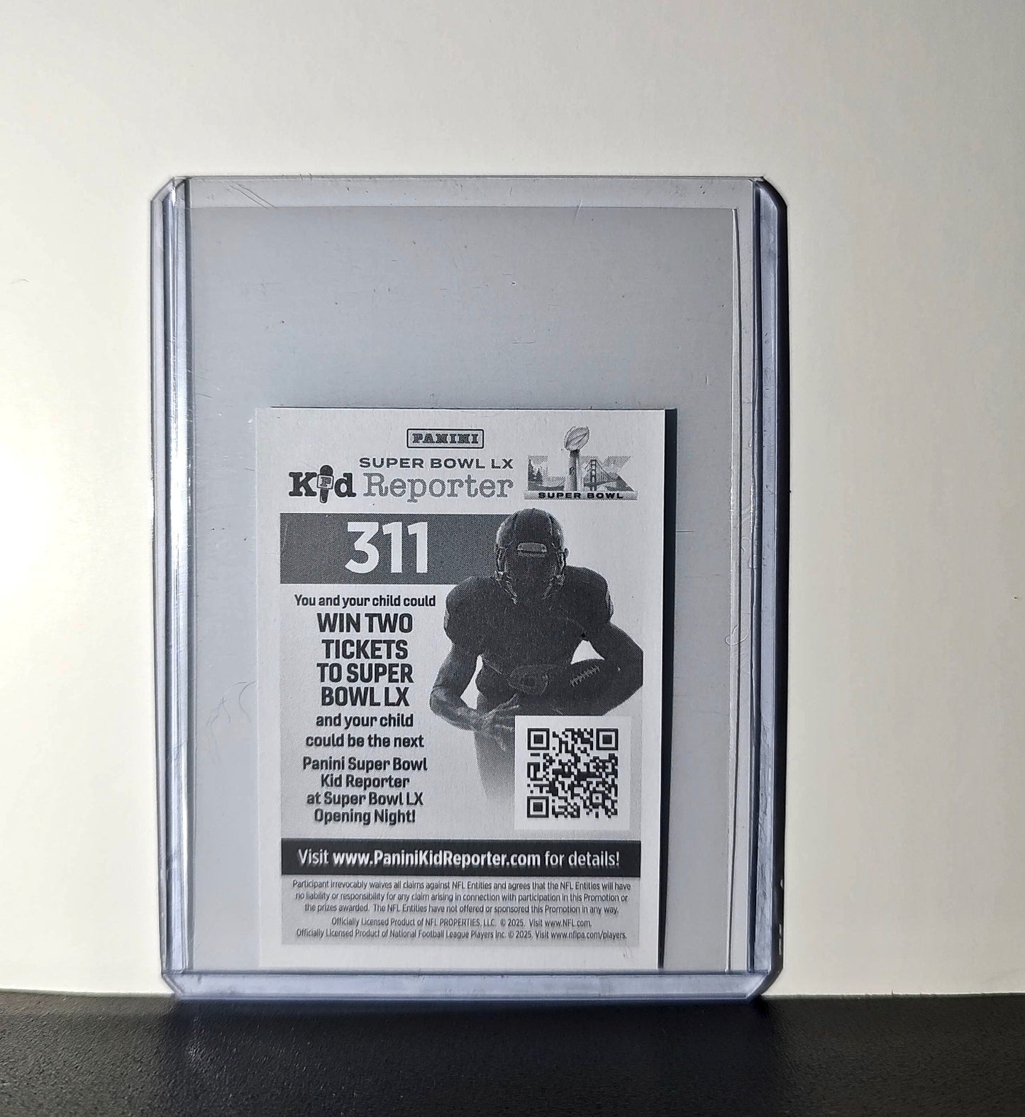 Malik Nabers 2025 Panini NFL #311 Foil Sticker New York Giants