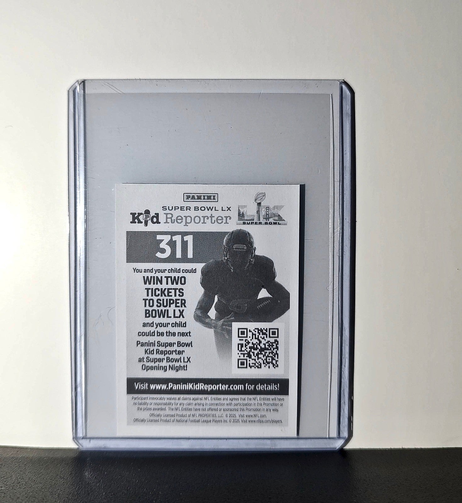 Malik Nabers 2025 Panini NFL #311 Foil Sticker New York Giants