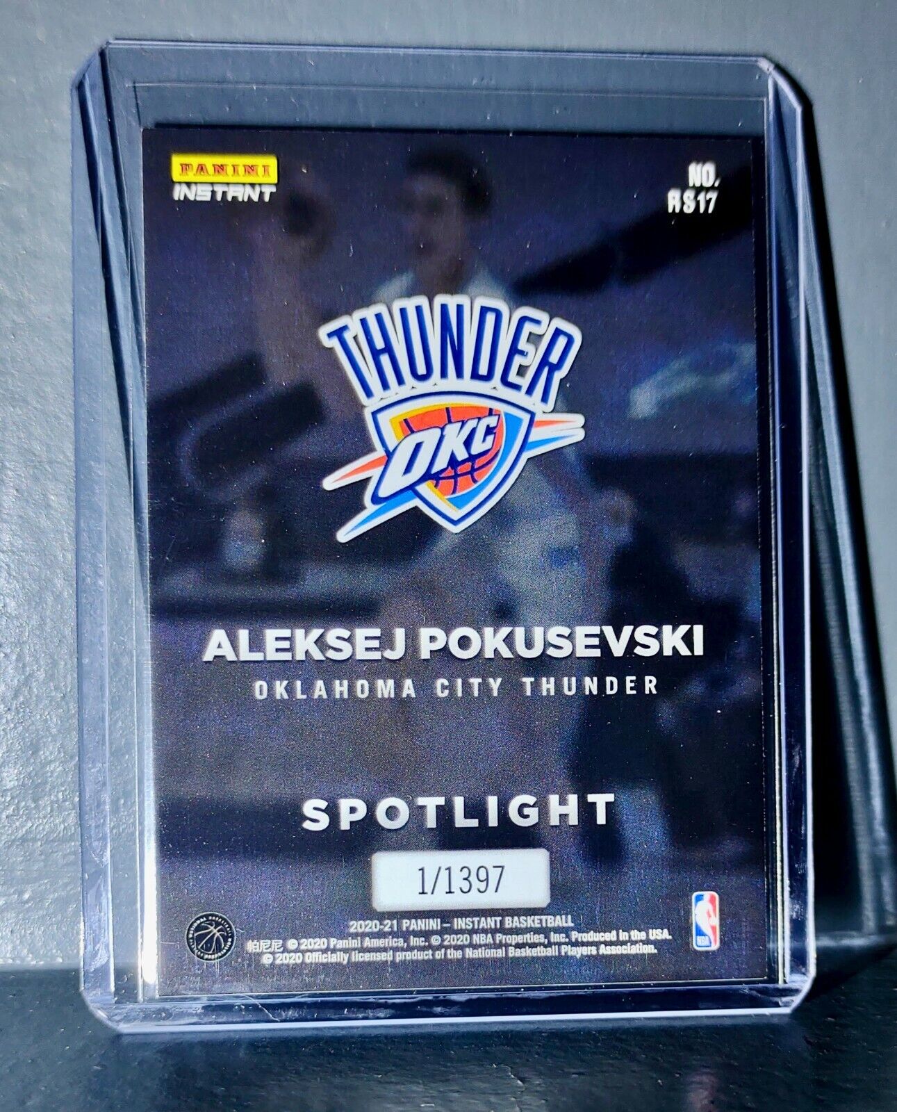 Aleksej Pokusevski Rookie Spotlight 2020-21 Panini NBA #17 Card 1 of 1397