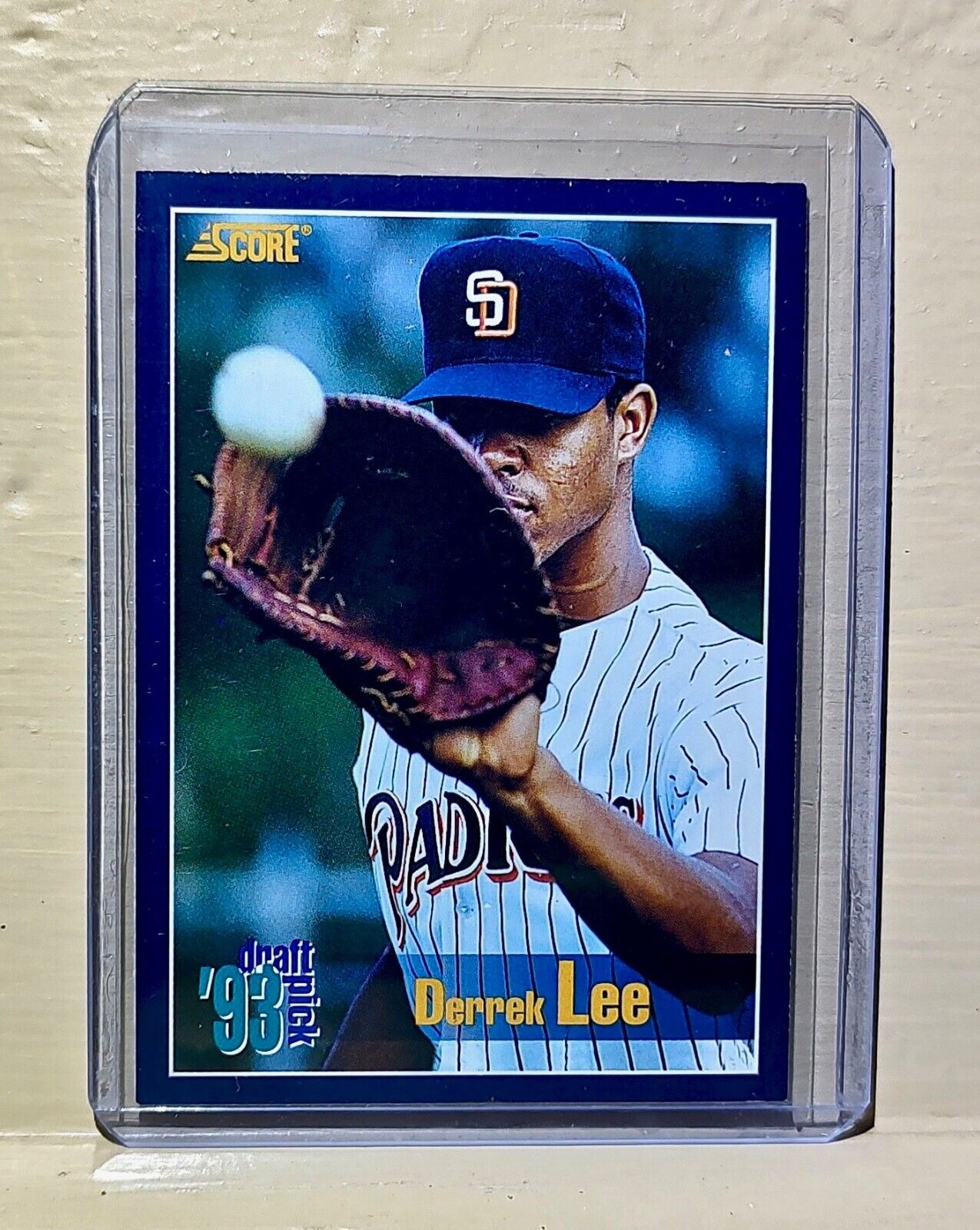 Derrek Lee 1993 Score Pinnacle MLB #585 Baseball Card San Diego Padres