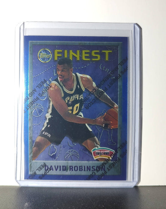 David Robinson 1995-96 Topps Finest NBA #245 Card Spurs