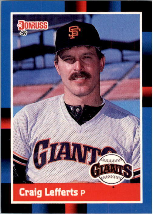 1988 Craig Lefferts Donruss Baseball Card #515