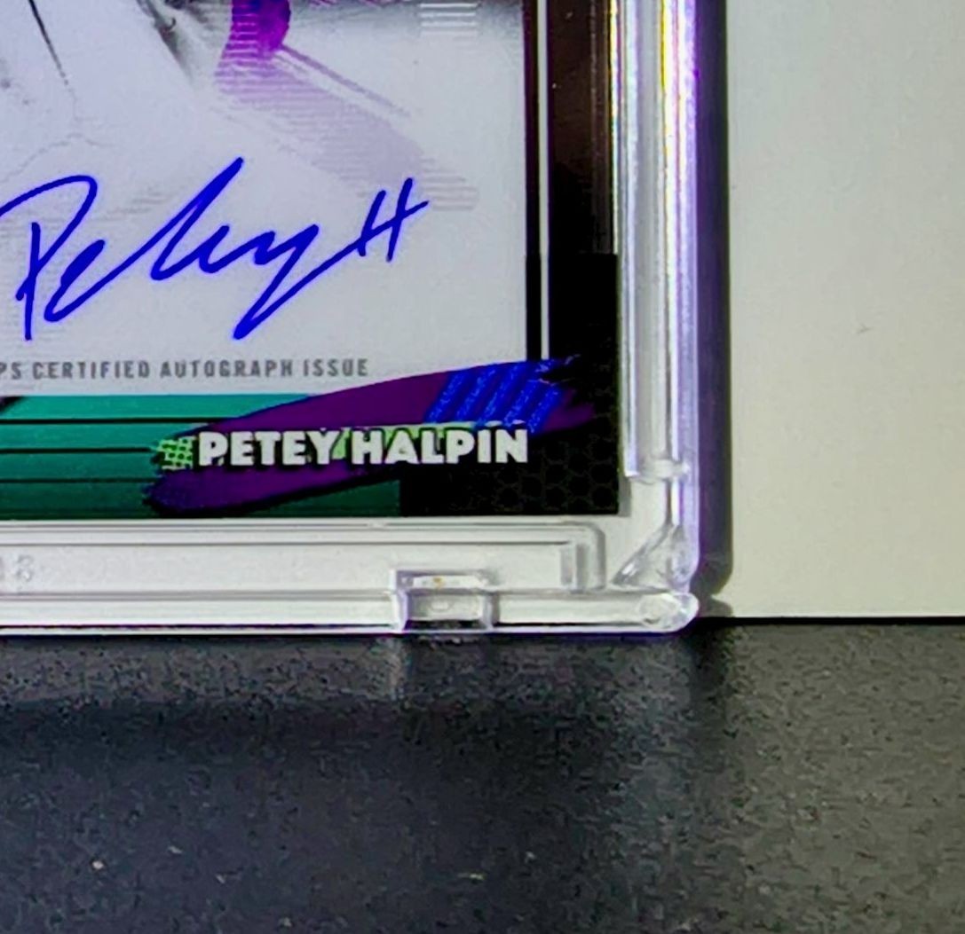 Petey Halpin Rookie 2026 MLB Topps Finest #FA-PH Auto Baseball Card Guardians
