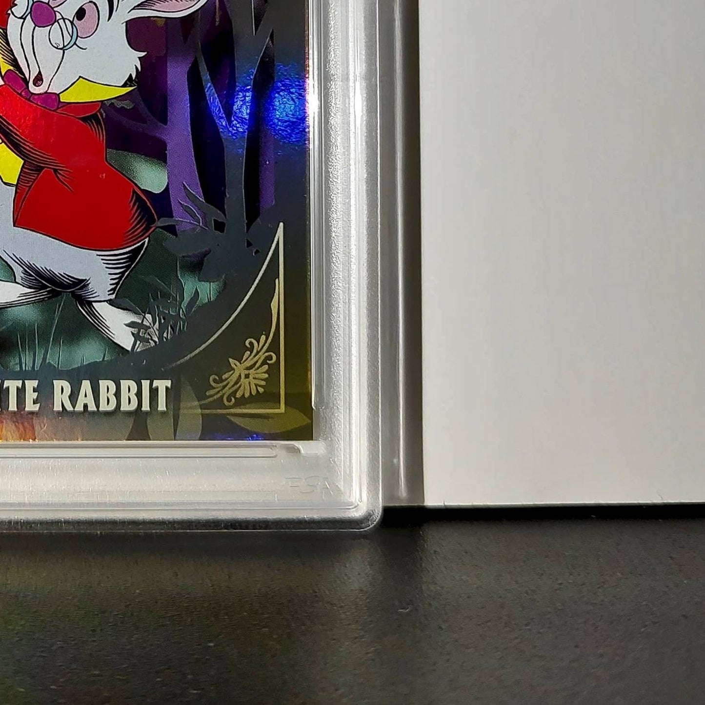 White Rabbit 2025 Topps Disney #FF-7 Furry Friends Card PSA 10 Gem