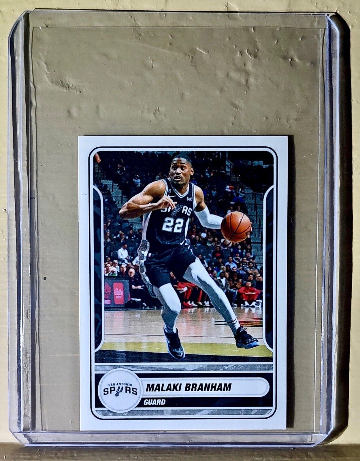 2023-24 Malaki Branham Panini NBA Basketball #469 Sticker San Antonio Spurs