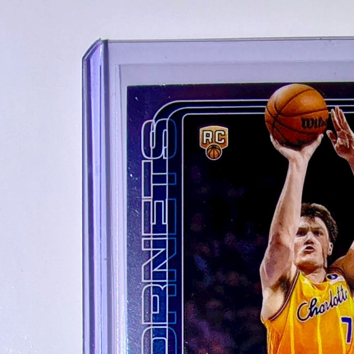 Kon Knueppel Rookie 2025-26 NBA Topps Chrome Update #154 Card Charlotte Hornets