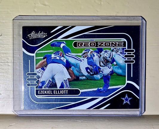 Ezekiel Elliott 2021 Panini NFL Absolute Red Zone #RZ8 Card