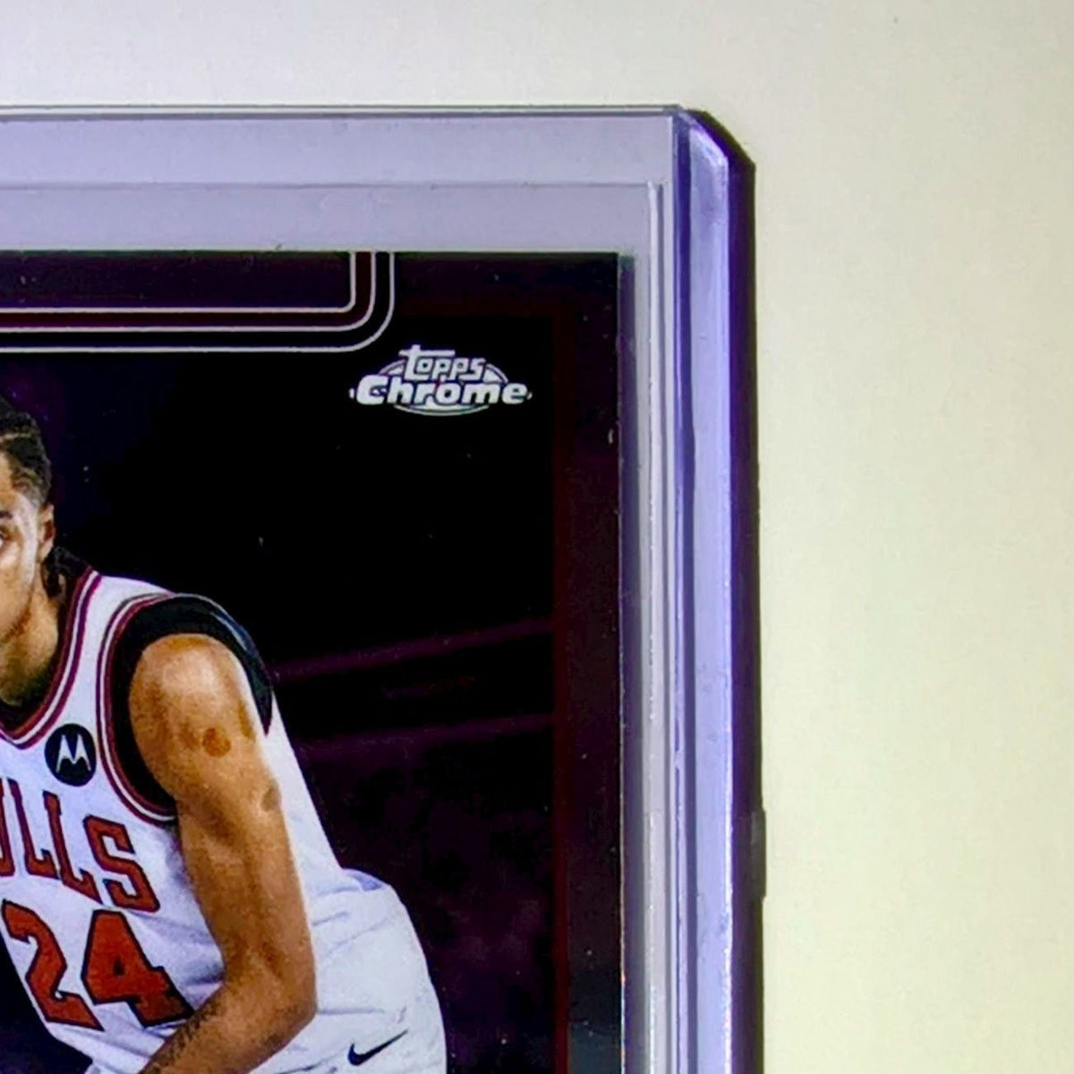 Noa Essengue Rookie 2025-26 NBA Topps Chrome Update #162 Card Chicago Bulls