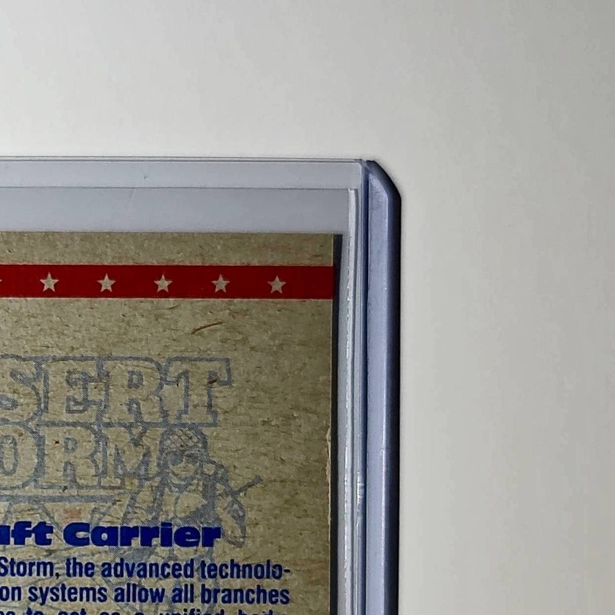 Carrier Plane at Night 1991 Topps Desert Storm #55 Card