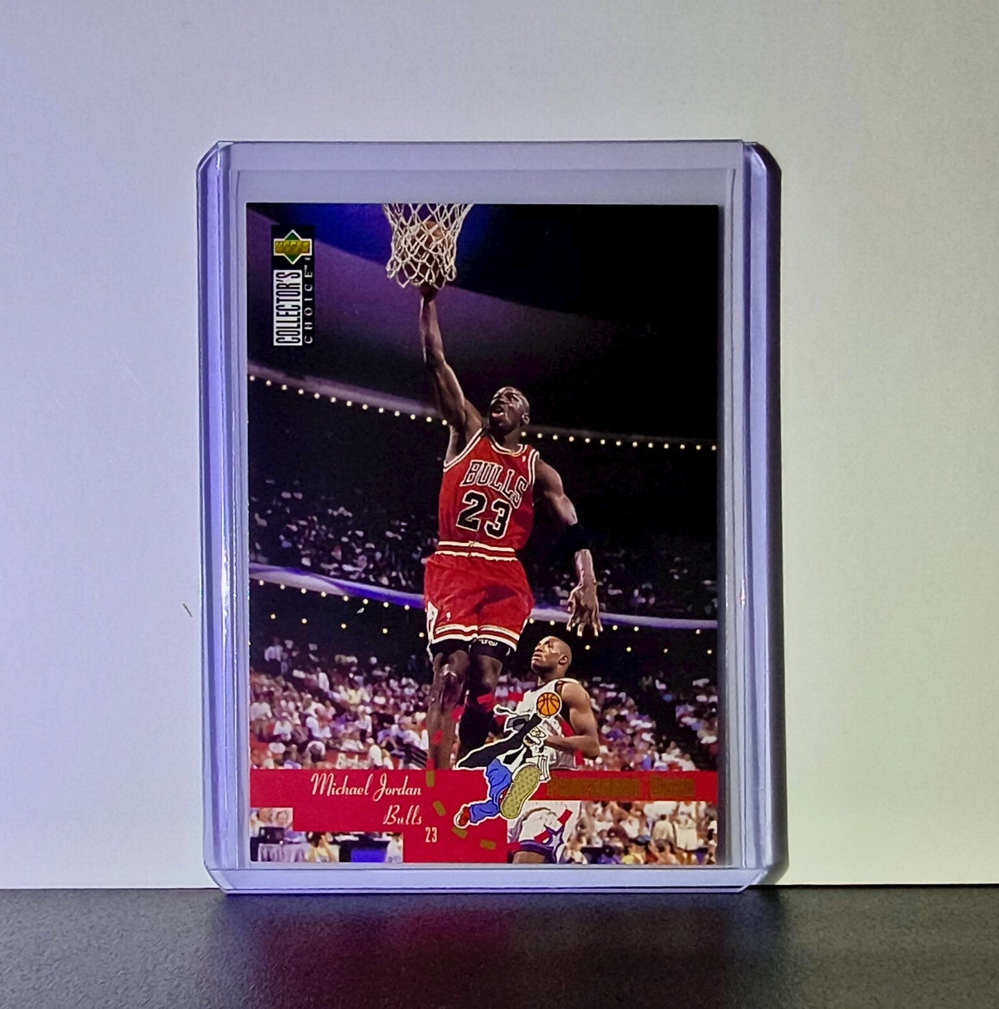 Michael Jordan 1995-96 Collector's Choice #195 Basketball Card Chicago Bulls