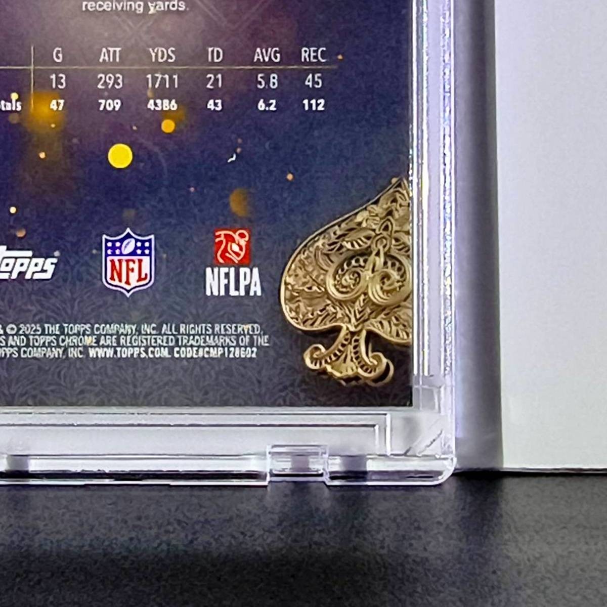 Cam Skattebo Rookie 2025 NFL Topps Chrome Fortune 15 #F15-27 Football Card