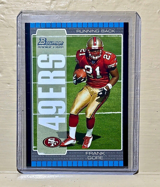 2005 Frank Gore Topps Bowman #130 NFL Rookie Trading Card 49ers