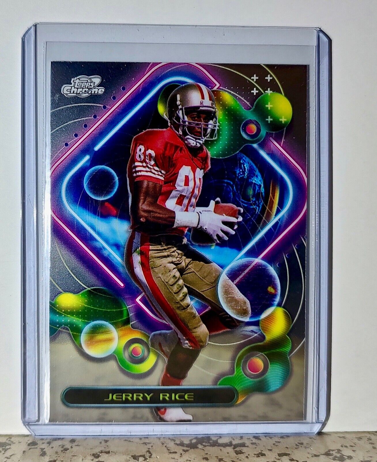 Jerry Rice 2023 Topps Chrome Cosmic NFL #296 Football Card San Francisco 49ers