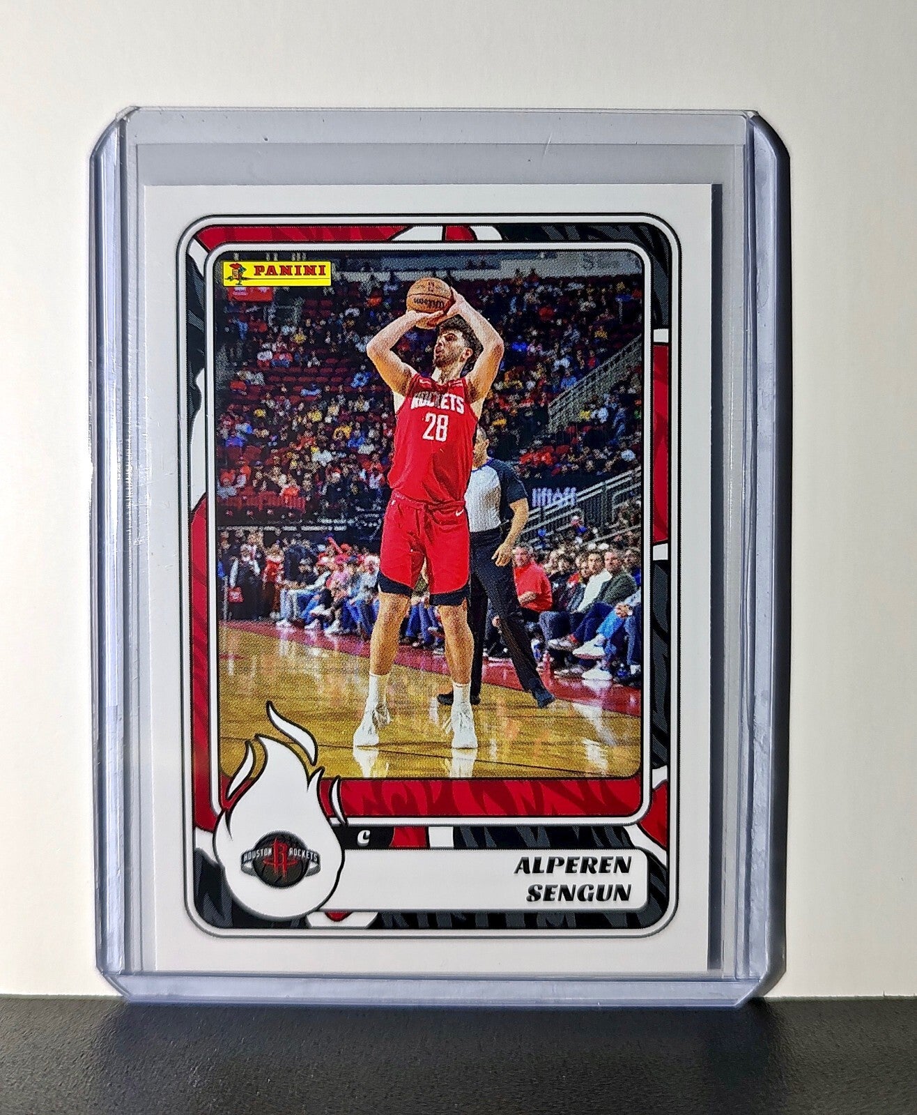 Alperen Sengun 2024-25 Panini NBA #35 Sticker Card Houston Rockets