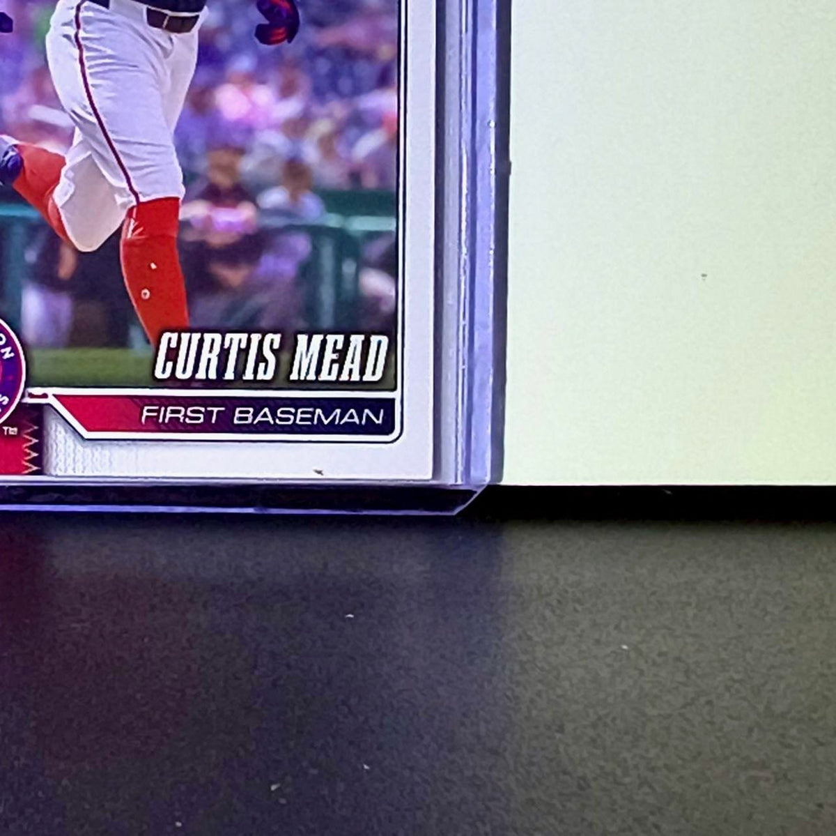 Curtis Mead 2026 Topps Update MLB #US9 Card Washington Nationals