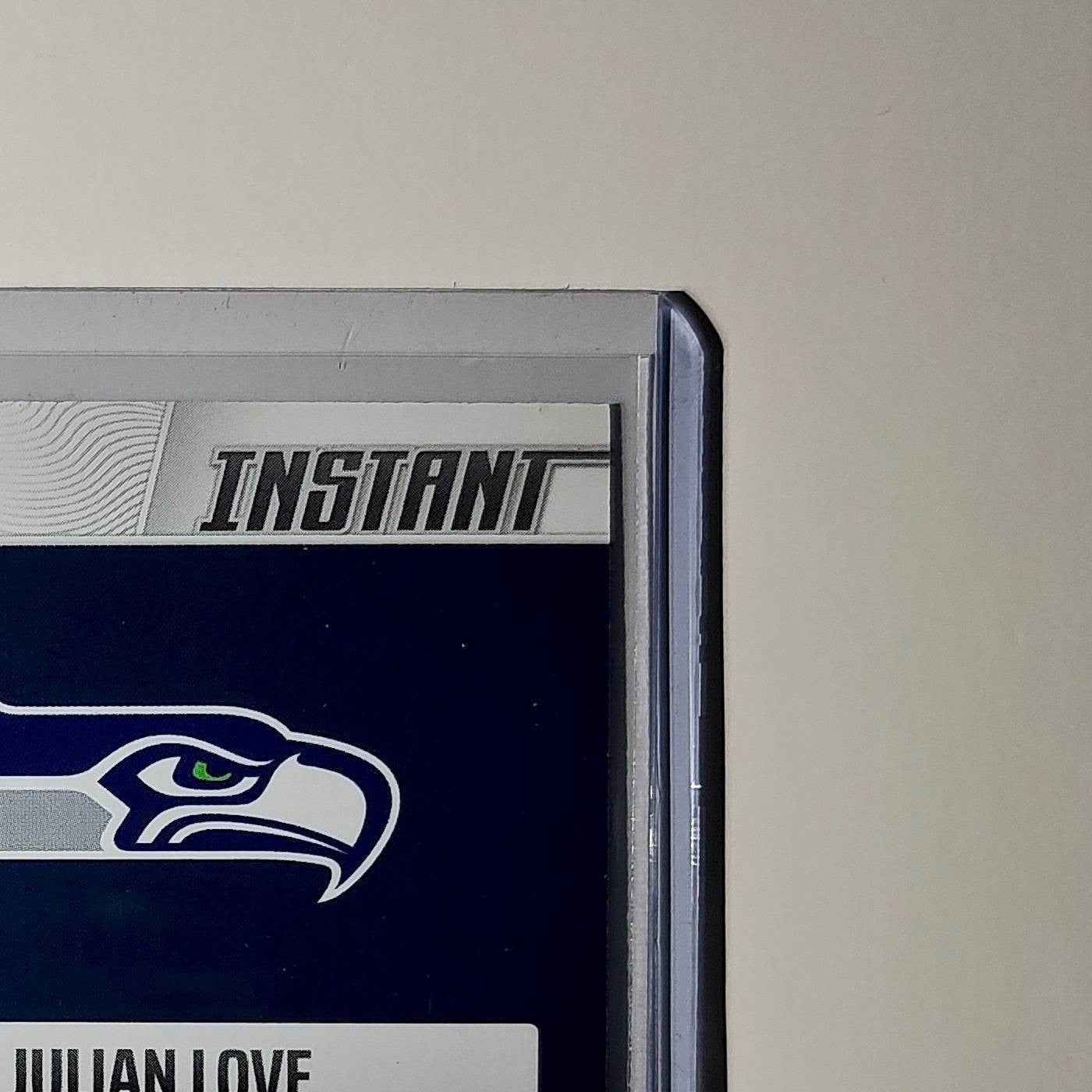 Julian Love 2026 Panini NFL Super Bowl LIX Champions #26 Card Seattle Seahawks