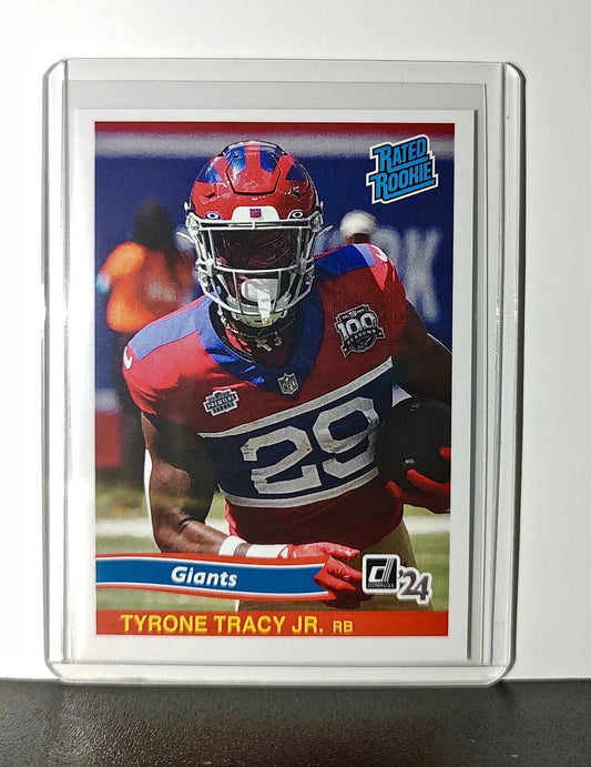 Tyrone Tracy Jr. Rookie 2024 Panini Rated Rookie Retro NFL #8 Packers 1 of 890
