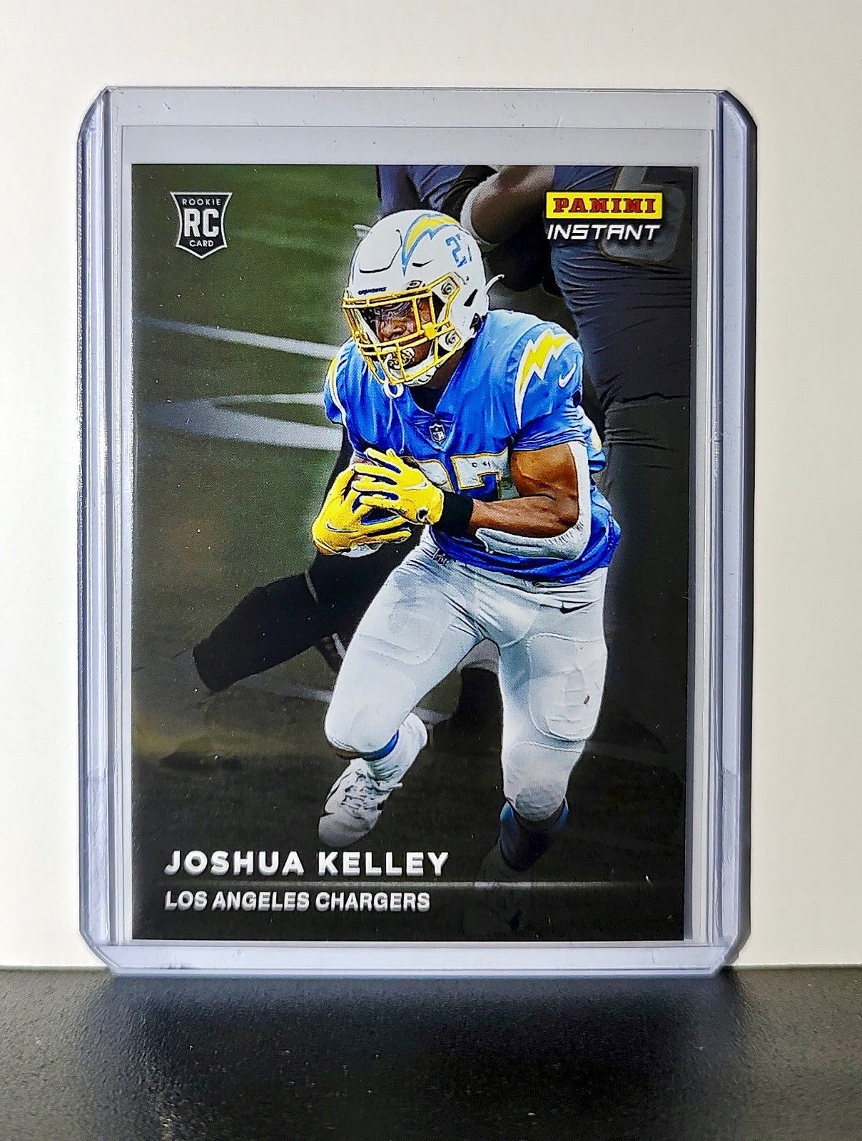 Joshua Kelley Rookie 2020 Panini NFL #33 Rookie Spotlight Los Angeles Chargers