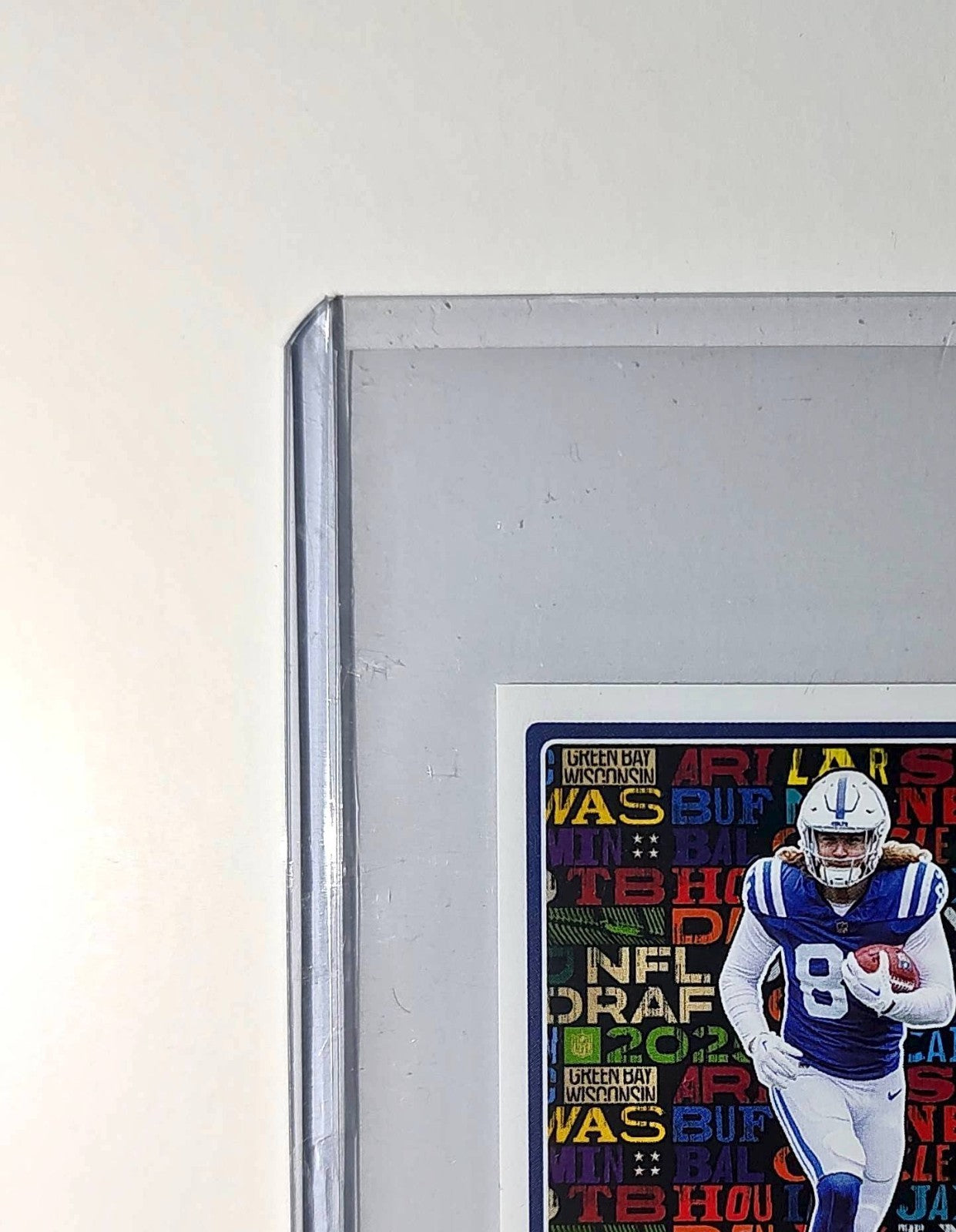 Tyler Warren Rookie 2025 Panini NFL #556 Draft Sticker Colts