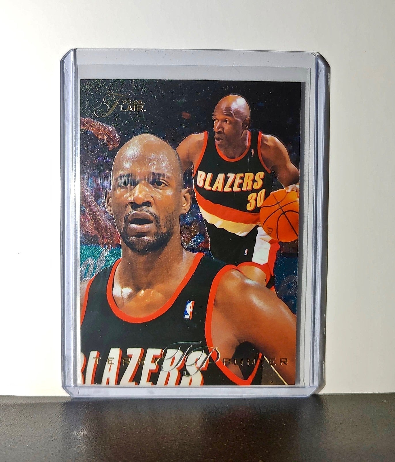 Terry Porter 1995-96 Flair NBA #111 Card Portland Trail Blazers