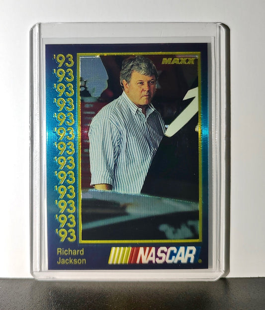 Richard Jackson 1993 Maxx Premier Plus Racing #112 NASCAR Precision Products