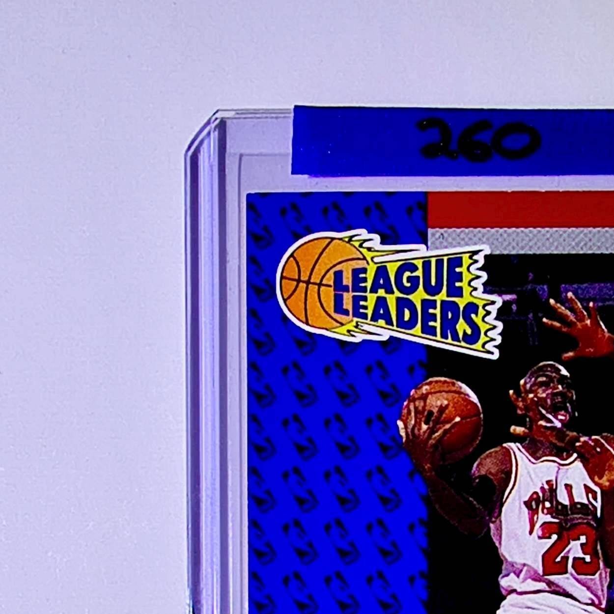 Michael Jordan 1991-92 Fleer League Leaders #220 Basketball Card Chicago Bulls