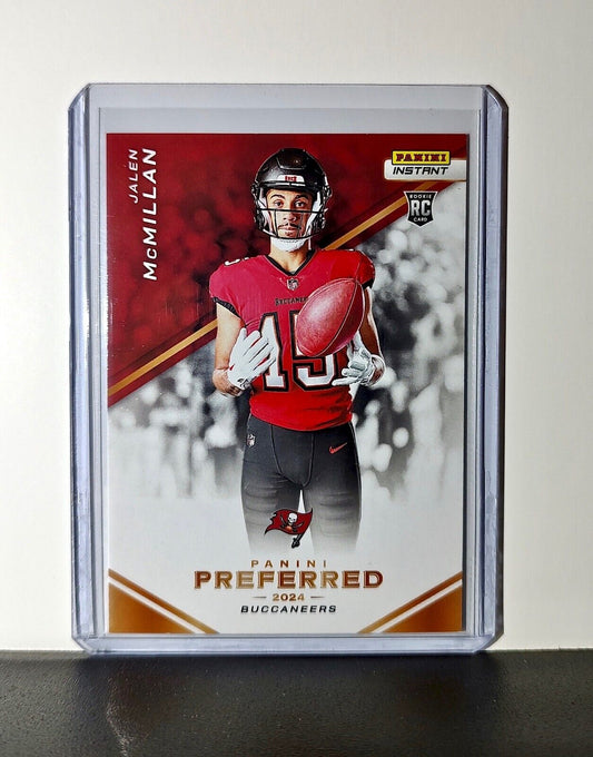 Jalen McMillan 2024 Panini Preferred NFL #9 Rookie Card Buccaneers 1/335