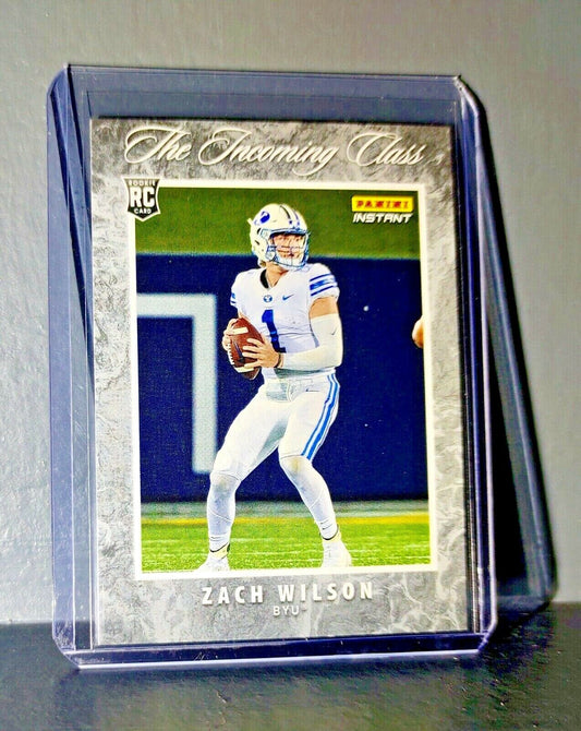 Zack Wilson 2021 Panini NFL The Incoming Class Rookie Football Card 1/3109