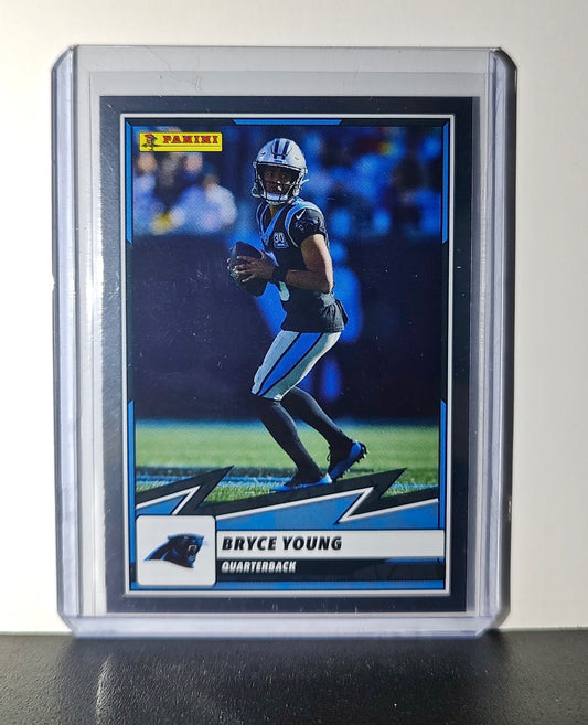 Bryce Young 2025 Panini NFL #45 Foil Sticker Card Carolina Panthers