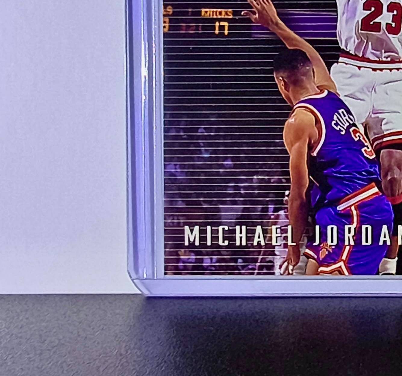 Michael Jordan 1993-94 Skybox Premium Edition NBA on NBC #14 HOF Card Bulls