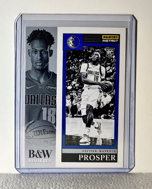 Olivier-Maxence Prosper 2023-24 NBA #21 Black and White Rookies Card 1/326