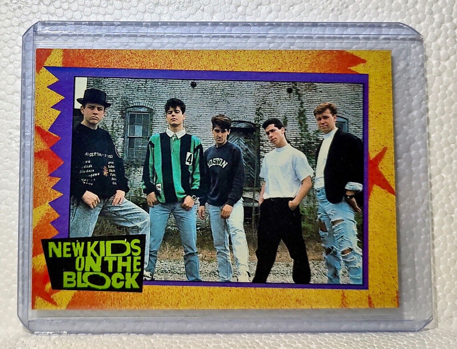 Setting Records! 1989 New Kids on the Block #3 Trading Card