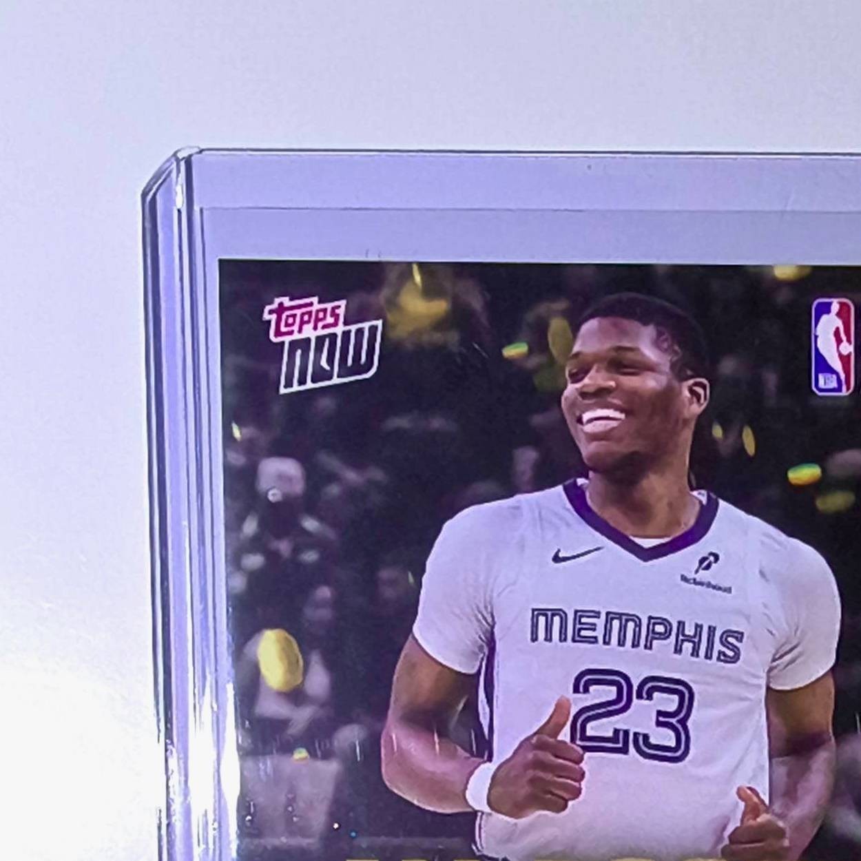 Cedric Coward Rookie 2025-26 Topps Now NBA All-Rookie 1st Team Memphis Grizzlies
