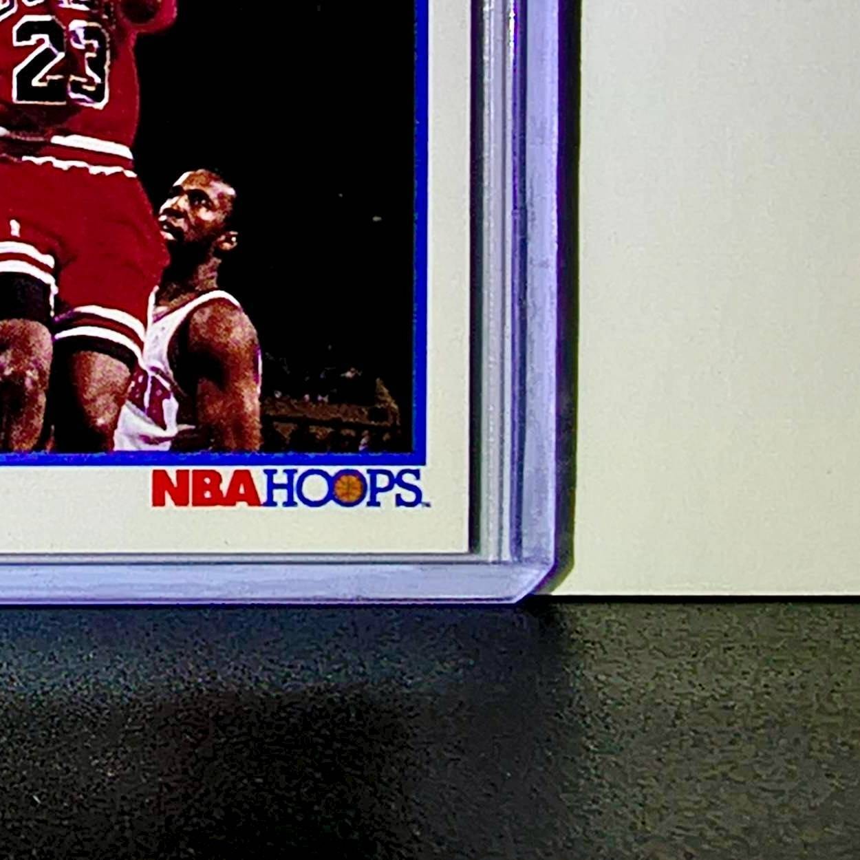 Michael Jordan 1991-92 NBA Hoops Milestones Points #317 Card Chicago Bulls