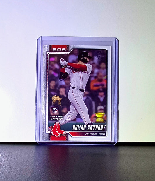 Roman Anthony Rookie 2026 Topps Update MLB #US194 Card Boston Red Sox