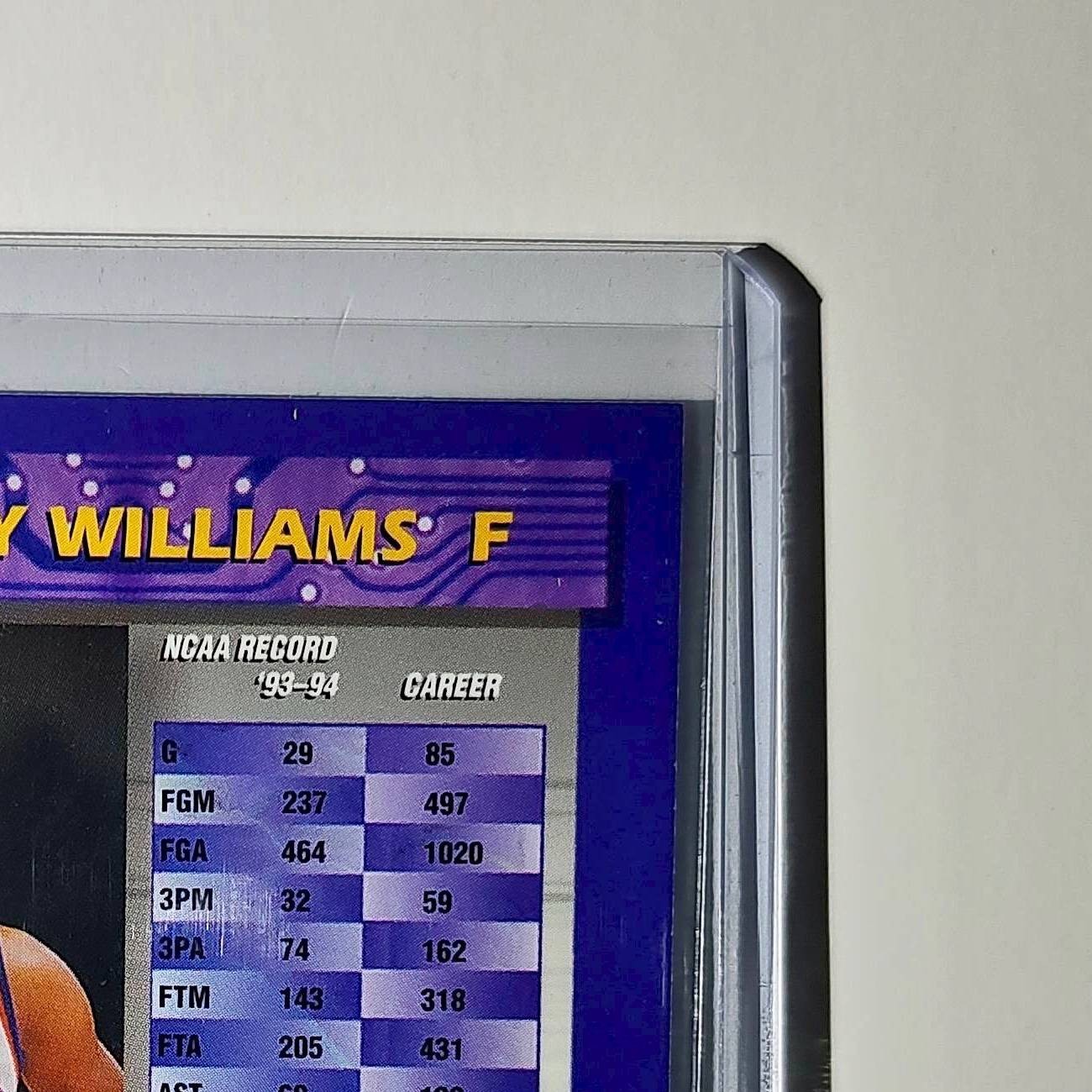 Monty Williams Rookie 1994-95 Topps Finest #244 Card