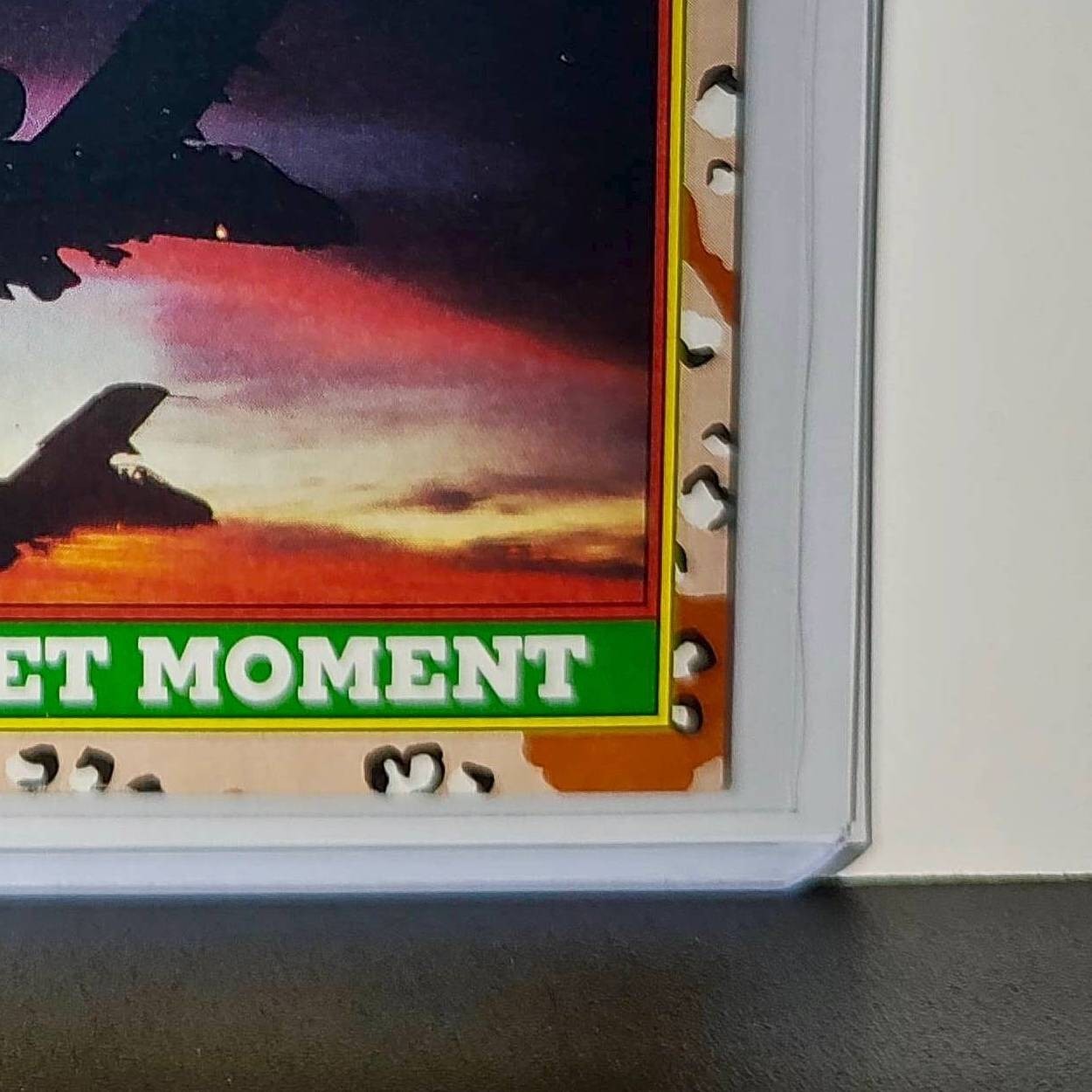 A Quiet Moment 1991 Topps Desert Storm #85 Card