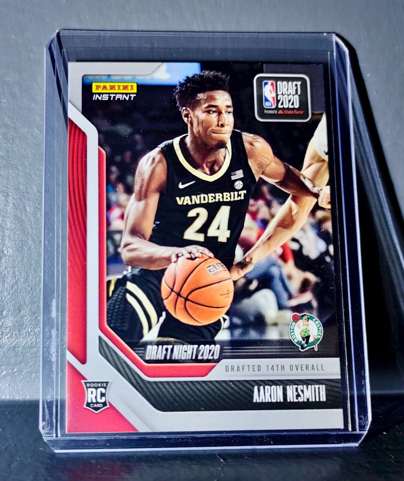 Aaron Nesmith 2020-21 Panini Draft Night #1 Basketball Rookie Card 1 of 339