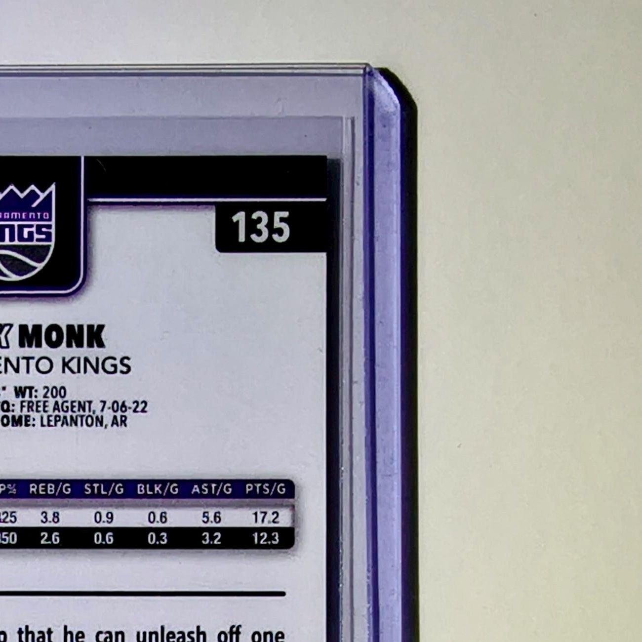Malik Monk 2025-26 NBA Topps Chrome Update X-Fractor #135 Card Sacramento Kings