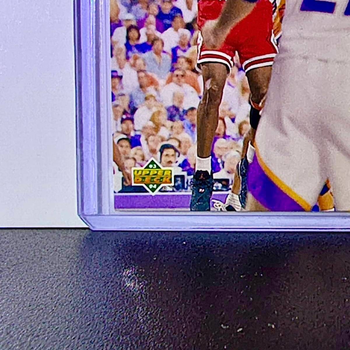 Michael Jordan 1993-94 Upper Deck NBA Finals #198 Basketball Card Chicago Bulls