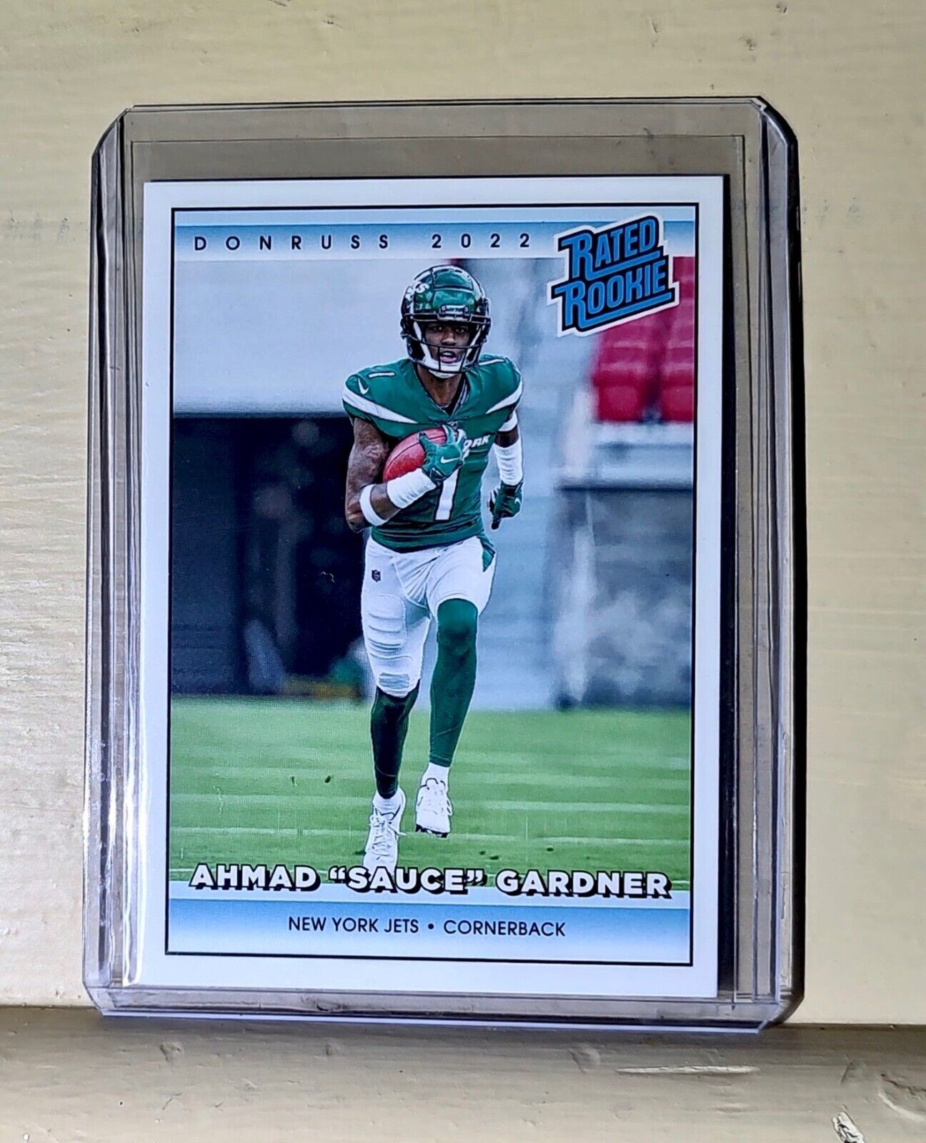 Ahmad “Sauce” Gardner 2022 NFL Panini #3 Rated Rookie Retro Football Card 1/4094