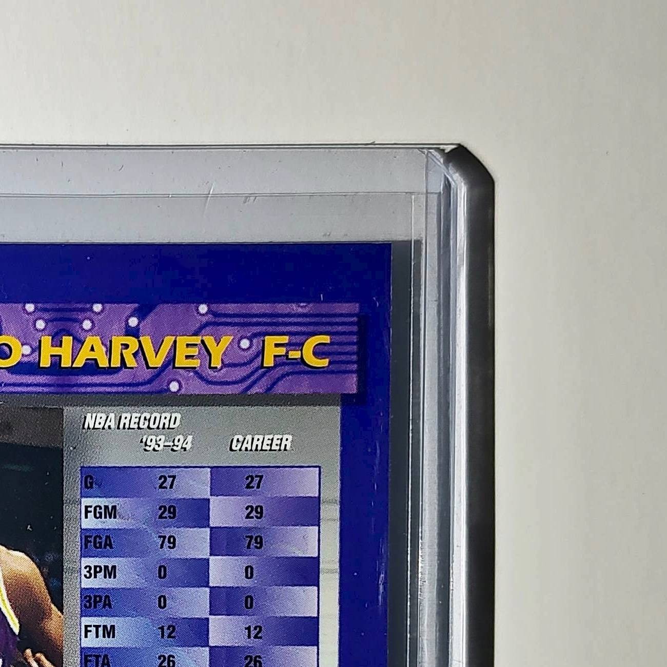 Antonio Harvey 1994-95 Topps Finest #266 Basketball Card