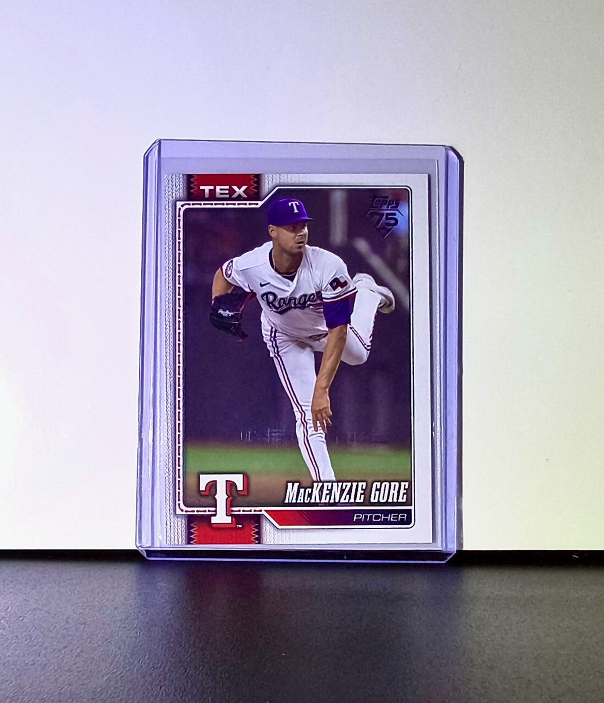 MacKenzie Gore 2026 Topps Update MLB #US257 Card Texas Rangers
