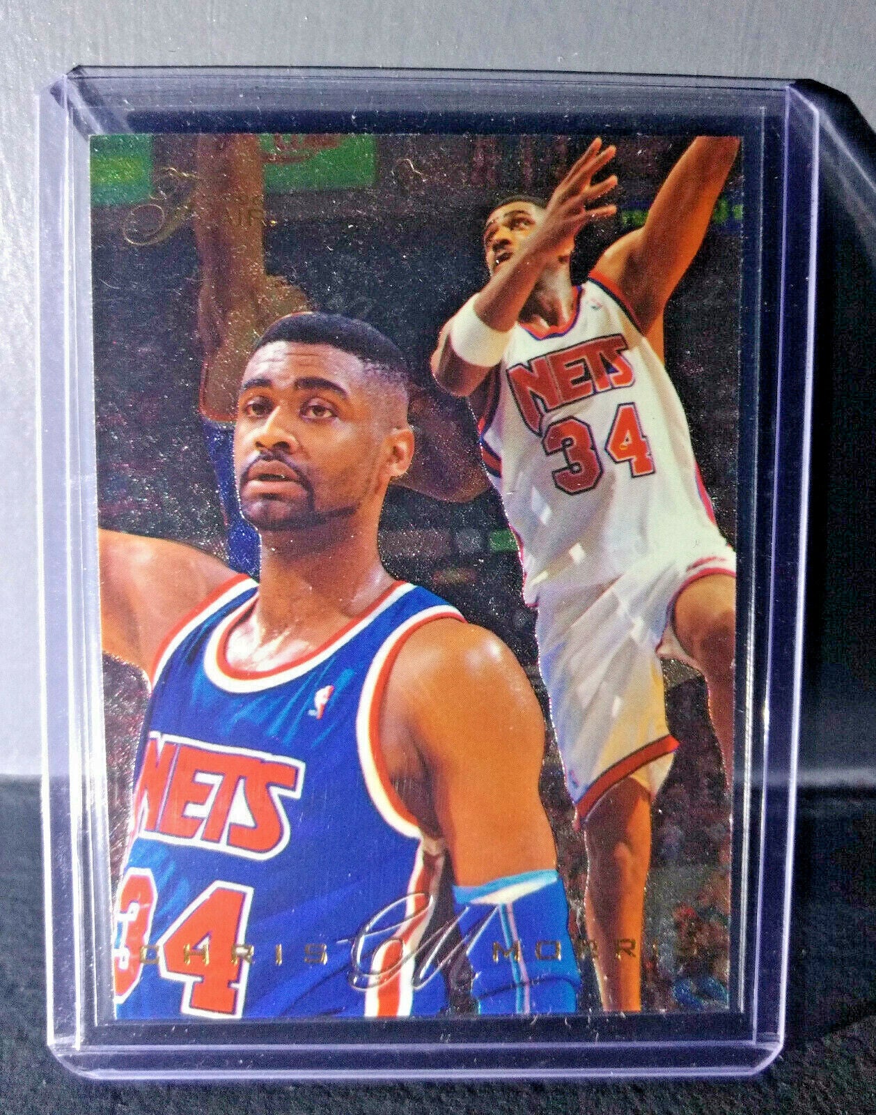 1995-96 Chris Morris Flair #86 Basketball Card