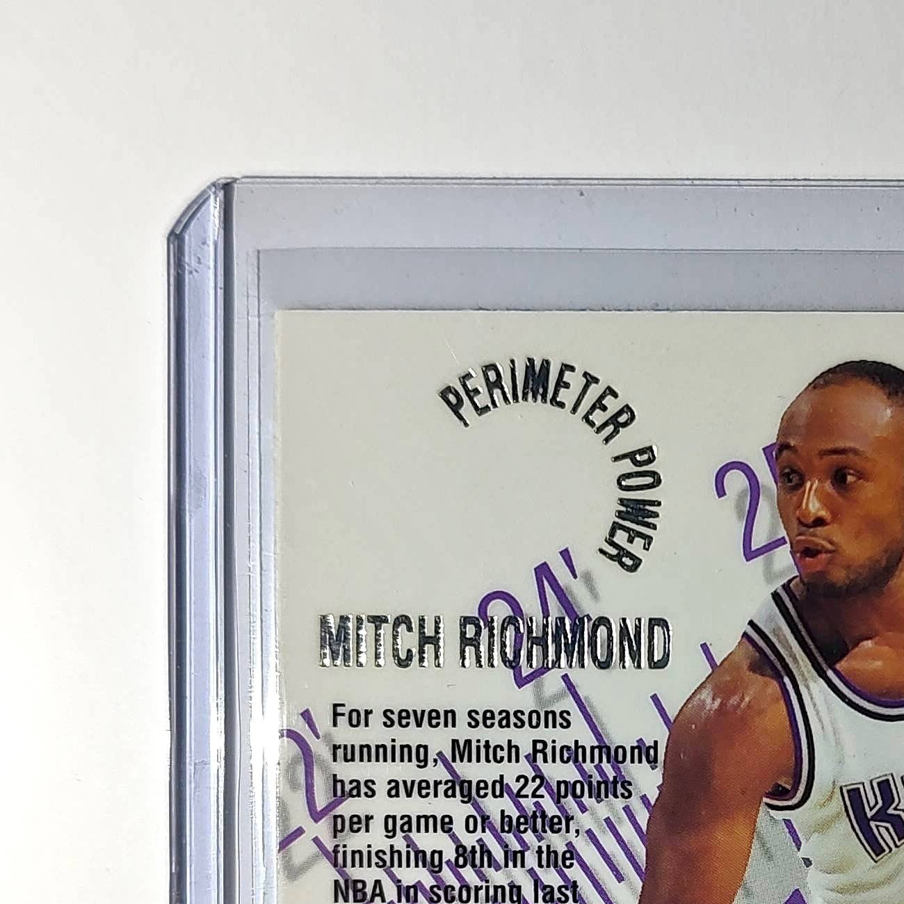 Mitch Richmond 1995-96 Flair NBA #11 Perimeter Power Card