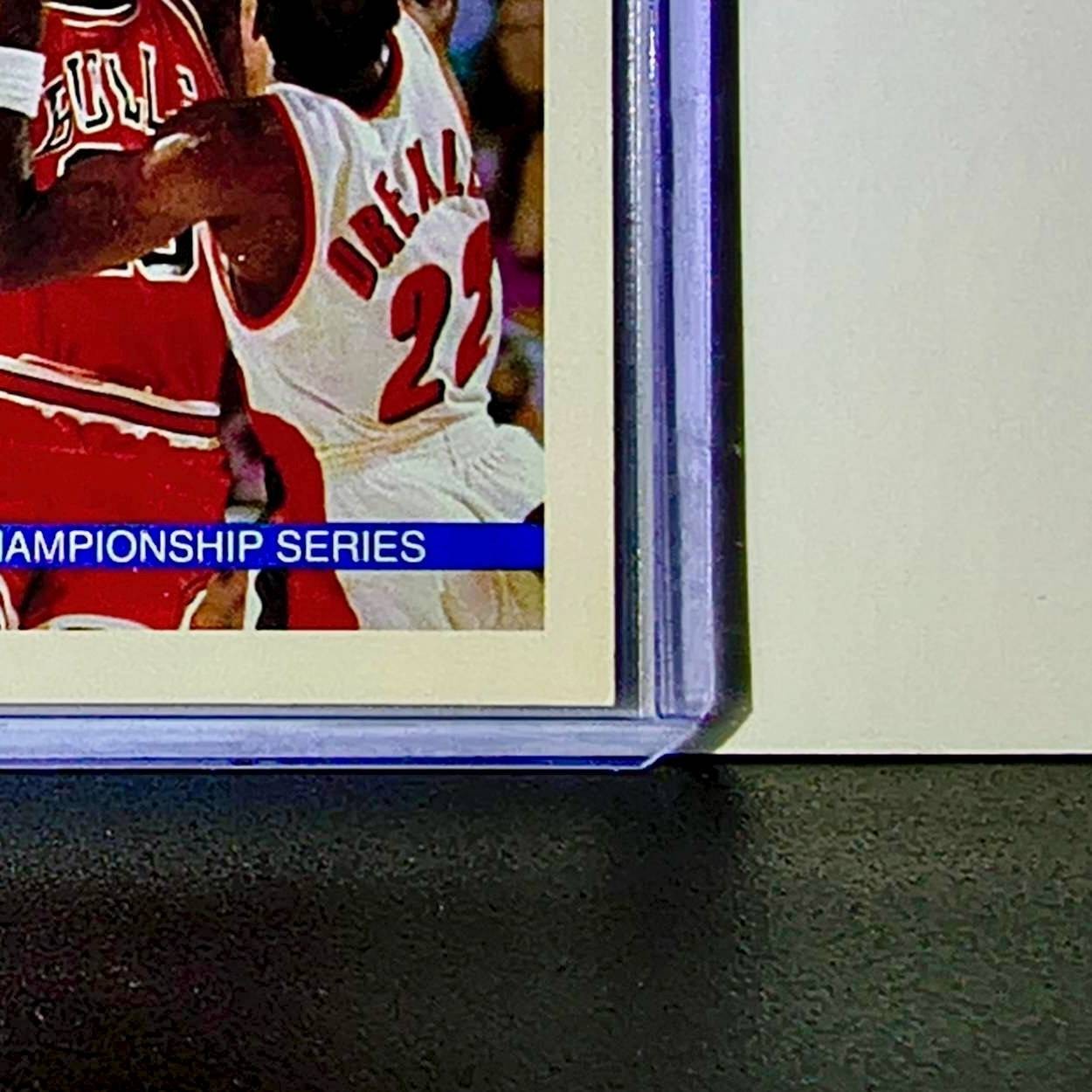 Michael Jordan 1992-93 NBA Hoops Tribune #TR1 Basketball Card Chicago Bulls